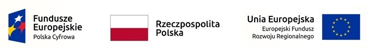 Logo UE logo z flagami Funduszy, Polski i UE