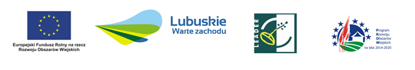 grafika z logami UE Lubuskie Lider PROW