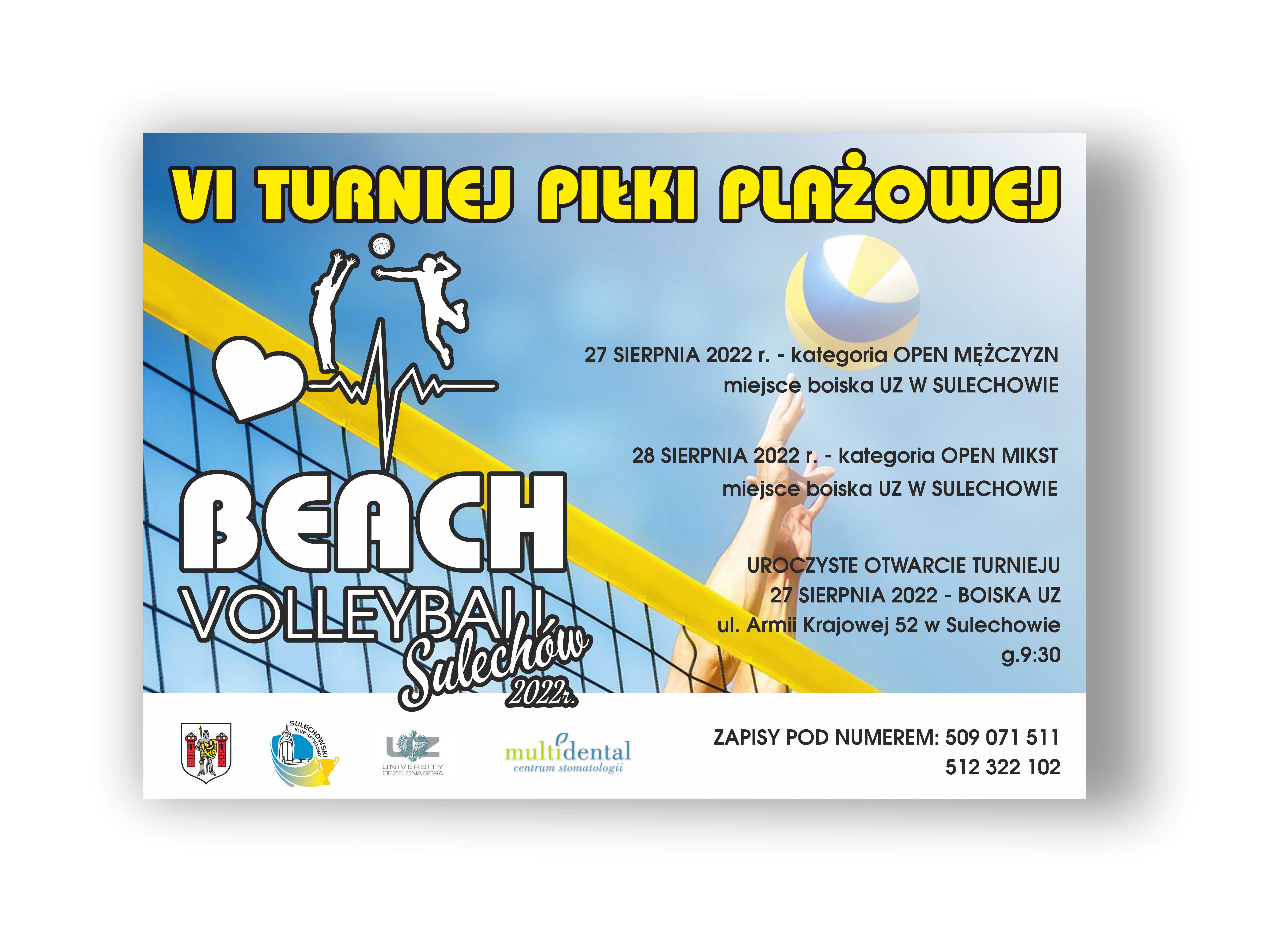 6 Turnirj Piłko Plażowej w Sulechowie