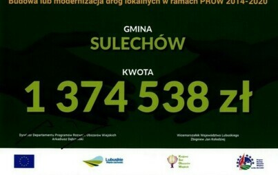 Zdjęcie do Dofinansowanie inwestycji drogowej w ramach PROW
