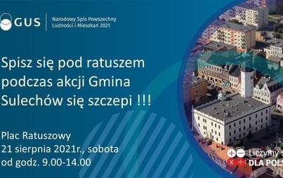 Zdjęcie do Spisz sie podczas  akcji "Gmina Sulech&oacute;w się szczepi"