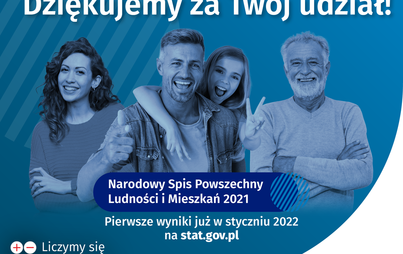 Zdjęcie do Dziękujemy za udział w spisie