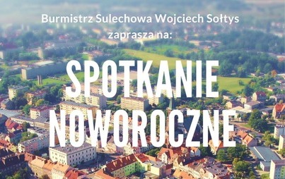 Zdjęcie do Spotkanie Noworoczne Burmistrza z Mieszkańcami