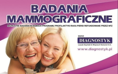 Zdjęcie do Bezpłatne badania mammograficzne
