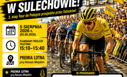 Zdjęcie do 5 sierpnia Tour de Pologne w Sulechowie