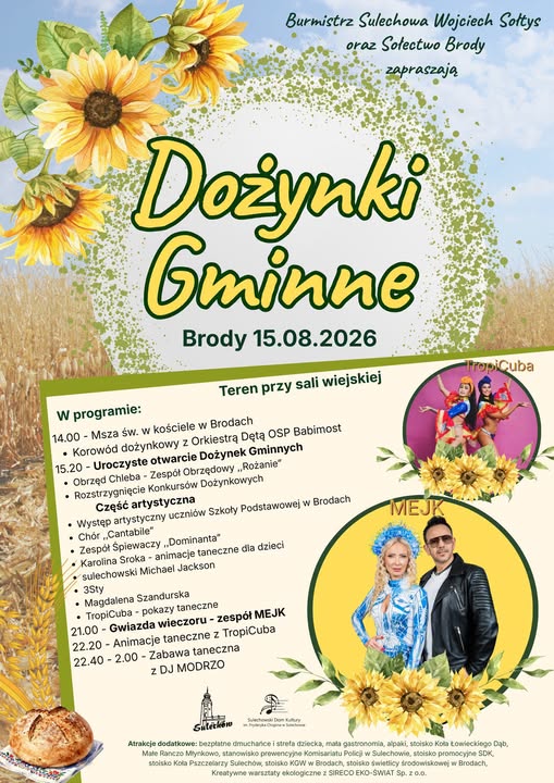 Zdjęcie do Dożynki Gminne w Brodach