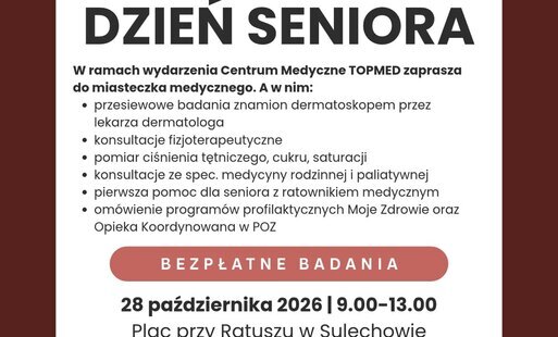 Zdjęcie do Bezpłatne badania senior&oacute;w